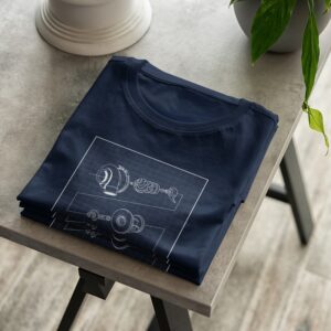 I.M.P. Turbolader T-Shirt 100% Baumwolle