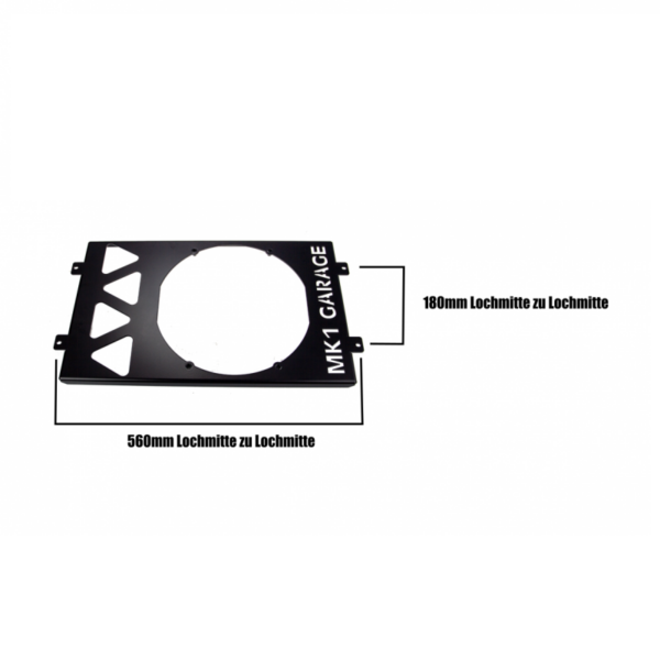 Aluminium Lüfterblech für Einzellüfter