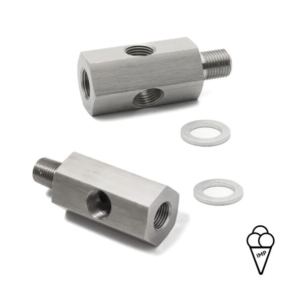 Öltemperatur & Öldruck Sensor Adapter mit M10x1.0