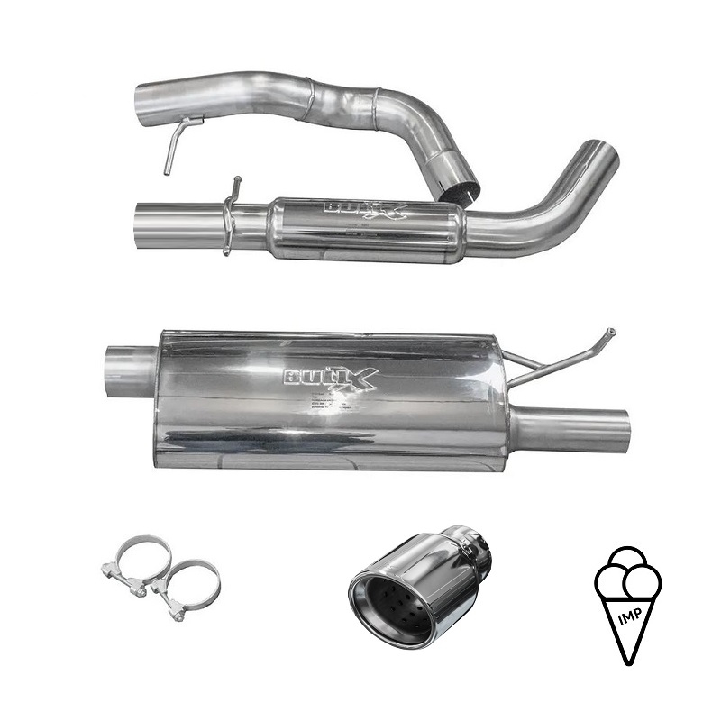 TT 8N 3Zoll Edelstahl Abgasanlage von Icemanperformance