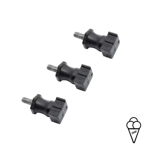 Schwingungsdämpfer Set für die Sekundärluftpumpe von Icemanperformance