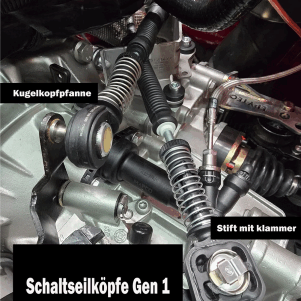 HSPEED Schaltseil Set für 02J im Golf2 & Golf3 sowie Corrado von Icemanperformance