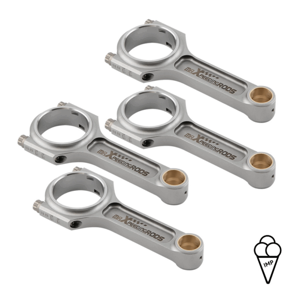 1.8T H-Schaft Pleuel 20mm Kolbenbolzen aus Stahl + ARP Schrauben bei Icemanperformance